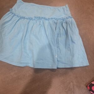 Light Blue Women's Skirt